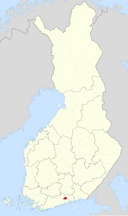 Location of Askola in Finland