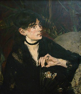 Berthe Morisot à l'éventail Manet, 1874