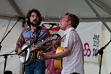 Frontier Ruckus performing at the 2010 Bonnaroo Music Festival