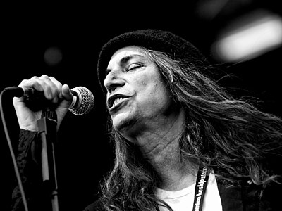 Punk rockın yaratıcısı olduğu varsayılan şair, müzisyen Patti Smith (Üreten: Beni Köhler)