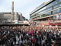 Proteste in Stockholm, Schweden