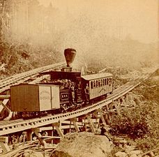 Leaving the depot c. 1880s