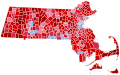 1956 United States Presidential Election in Masssachusetts by Municipality