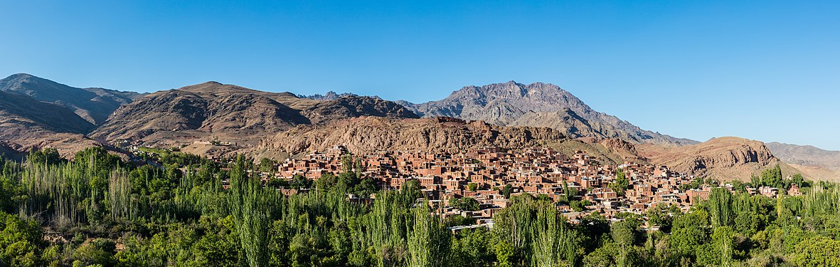 دورنمایی از ابیانه