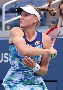 Jelena Rybakinová na US Open 2023