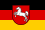 Landesflagge von Niedersachsen