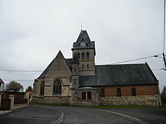 L'église Saint-Médard.