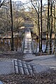 Blick von der Bergstedter Seite auf die Twietenkoppelbrücke.