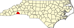 Koartn vo Polk County innahoib vo North Carolina