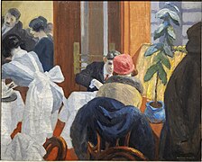 New York Restaurant by Edward Hopper, Muskegon Museum of Art.jpg