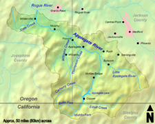 The Applegate River watershed