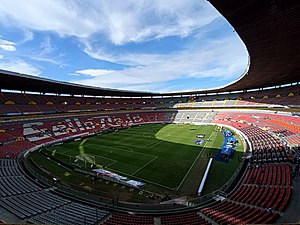 Blick in das Estadio Jalisco (Februar 2022)