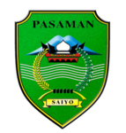 Lambang lama Kabupatén Pasaman (1981-2012). Diganti karena adanya pemekaran Kabupatén Pasaman Barat[8]