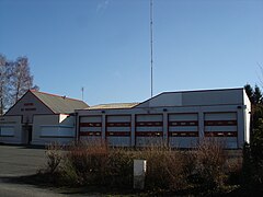 Le centre de secours en 2012.