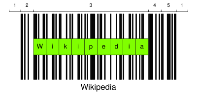 "Code 128 sections"