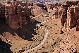 Cañón de Charyn, Kazakstán