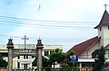 Gereja GBKP Simpang Awas di Kecamatan Binjai Timur.