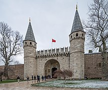 Pozdravna vrata, vhod na drugo dvorišče palače Topkapı