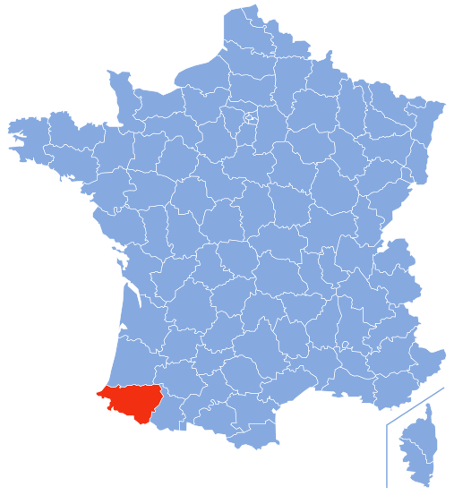 Karinan ning Pyrénées-Atlantiques king France