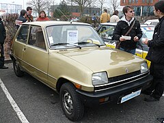 Renault 5 GTL version exportation pour le Canada de 1978.