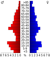 Bevolkingspiramide Upton County