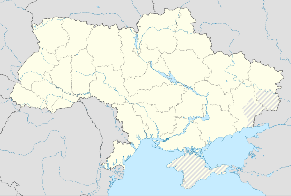 2021–22 Ukrainian First League is located in Ukraine