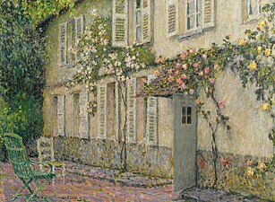 Maison Blanche, Gerberoy, Henri Le Sidaner