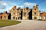 Brynkinalt Hall towards its front entrance.