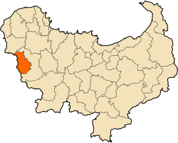 Commune location in Skikda Province.