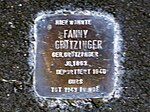 Stolperstein für Fanny Grötzinger (Goetheplatz 1)