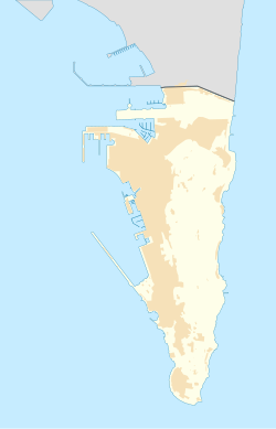 Prince George's Battery is located in Gibraltar