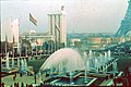 Vue sur l'Exposition universelle de 1937 à Paris.