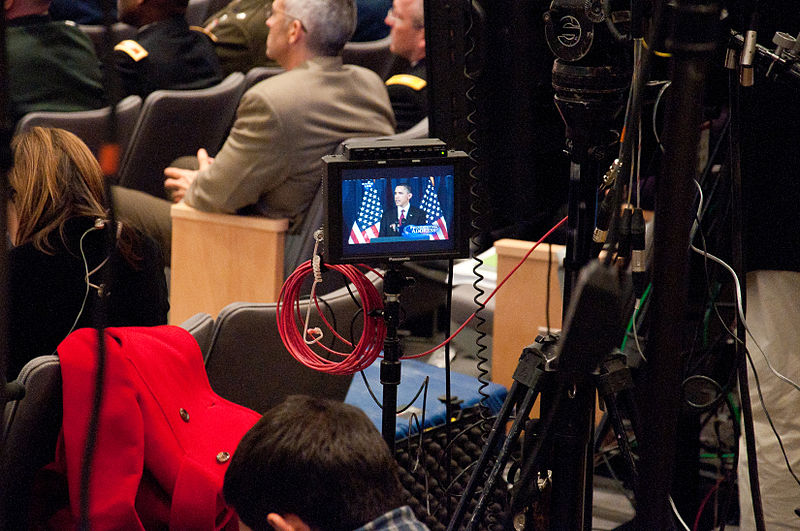 File:President Barack Obama speaking on the military intervention in Libya at the National Defense University 2.jpg