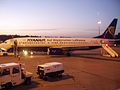 Ryanair Boeing 737-800 with a very special message for Lufthansa