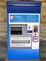 Ticket machine at Stroud railway station, England