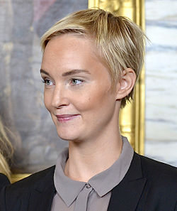 Sofia Pekkari under Dramatens höstsamling 2014.