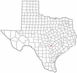 Location of Redwood, Texas