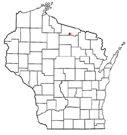 Location of St. Germain, Wisconsin