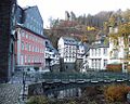 Monschau, Innenstadt mit Rotem Haus, 2003