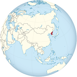 Map of North Korea