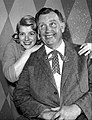 Andy Devine and Rosemary Clooney, 1958