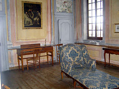 Salon de musique aux Charmettes (maison-musée aux Charmettes) .