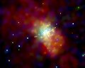 Messier 82, Observatório de raios-X Chandra