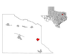 Location within Van Zandt County and Texas