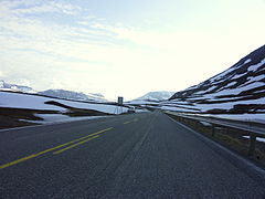 Kvænang mountain pass