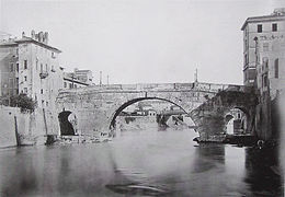 Antes de la reconstrucción de alrededor de 1880.