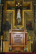 La Capilla del Cristo de Mapimí y la Tumba de San Pedro de Jesús.