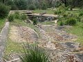 The pool constructed by the Zumsteins for use by visitors to the holiday park