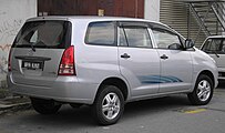 Pre-facelift vista trasera