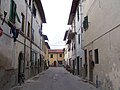 Una strada del centro storico (Via Primo Maggio)